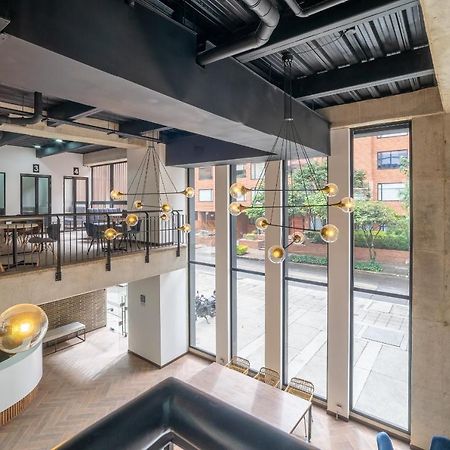 דירות בוגוטה Cozy Loft In Parque Virrey מראה חיצוני תמונה