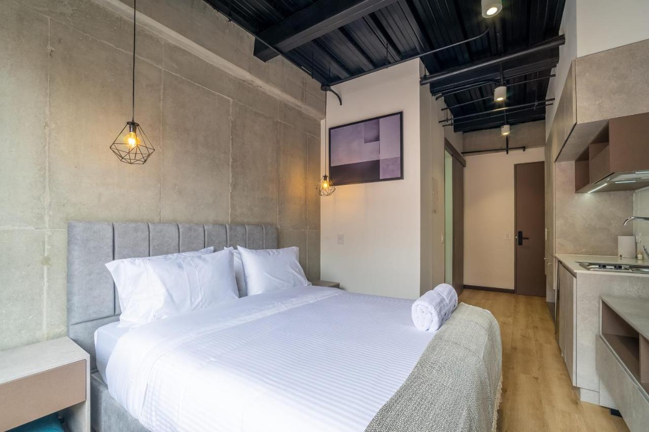 דירות בוגוטה Cozy Loft In Parque Virrey מראה חיצוני תמונה