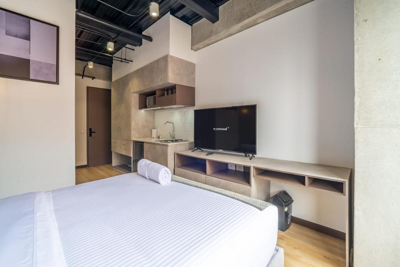 דירות בוגוטה Cozy Loft In Parque Virrey מראה חיצוני תמונה