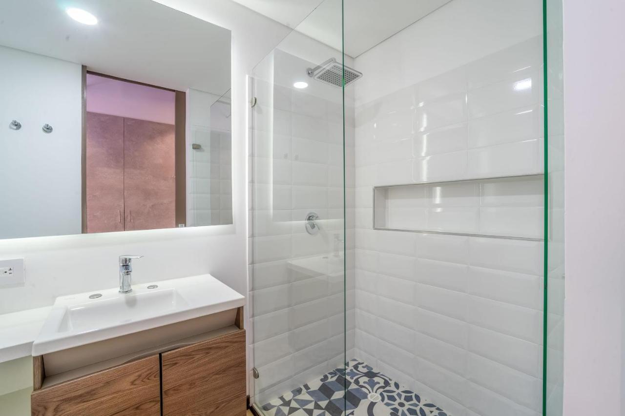 דירות בוגוטה Cozy Loft In Parque Virrey מראה חיצוני תמונה