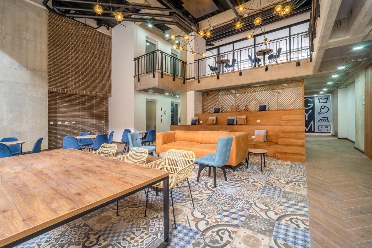 דירות בוגוטה Cozy Loft In Parque Virrey מראה חיצוני תמונה