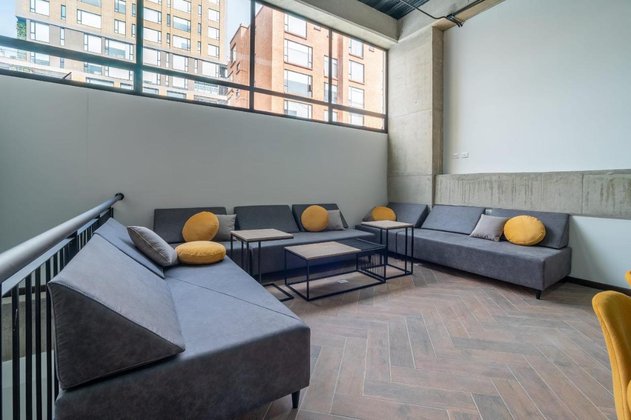 דירות בוגוטה Cozy Loft In Parque Virrey מראה חיצוני תמונה