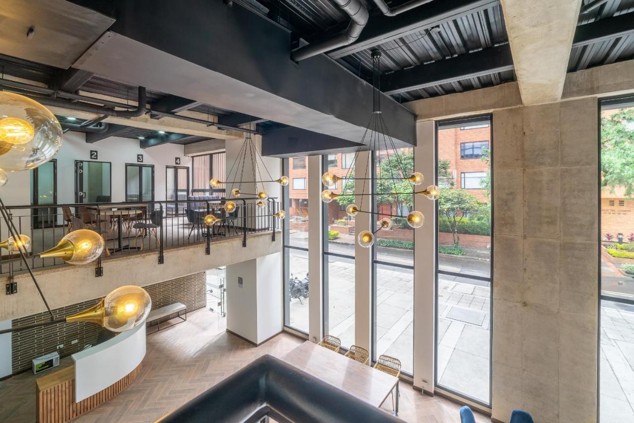 דירות בוגוטה Cozy Loft In Parque Virrey מראה חיצוני תמונה