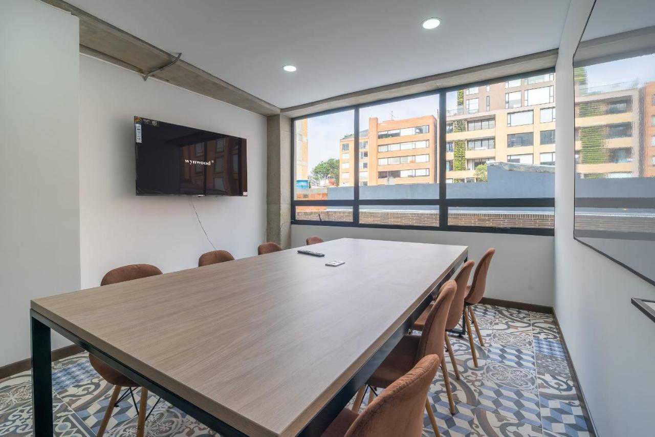 דירות בוגוטה Cozy Loft In Parque Virrey מראה חיצוני תמונה