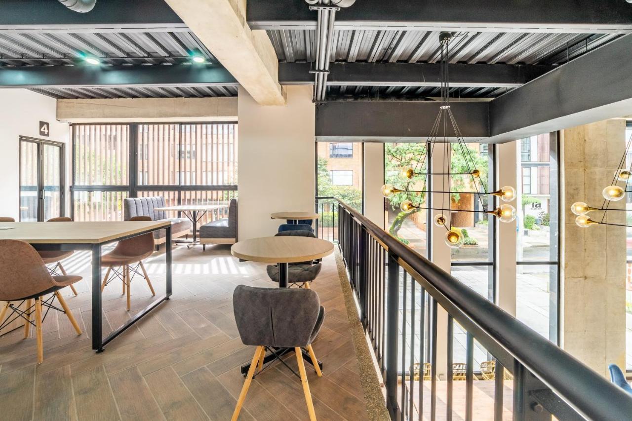 דירות בוגוטה Cozy Loft In Parque Virrey מראה חיצוני תמונה